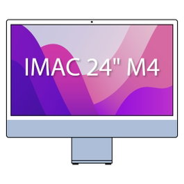 Apple iMac 24 pulgadas Retina 4,5K M4 24GB 512GB SSD Azul
